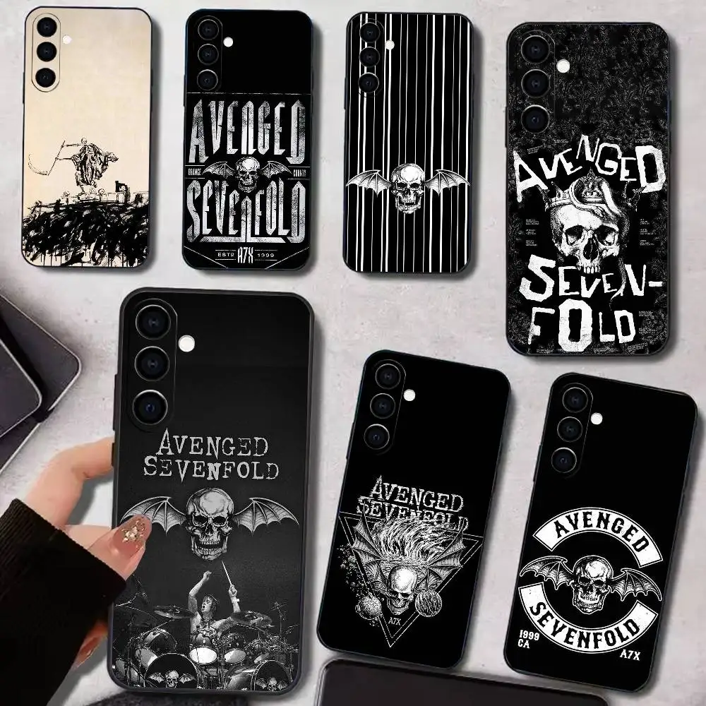 Avenged S-Sevenfold R-Rock   Phone Case For Samsung Galaxy A73,A72,A71,A70,A53,A52,A51,Others Soft Black Cover