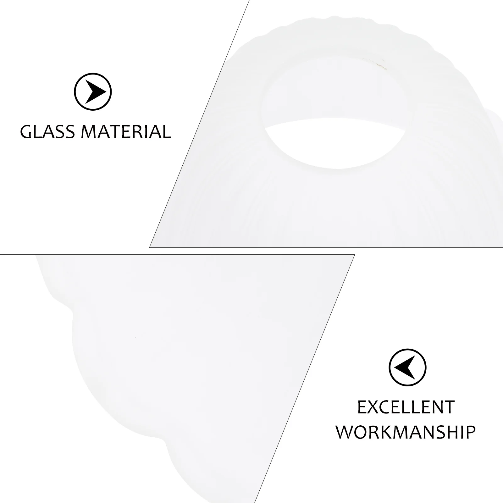 

Абажур из матового стекла, безопасный, практичный, прочный, декоративный светильник для дома, кухни, бара, кафе, стильный дизайн