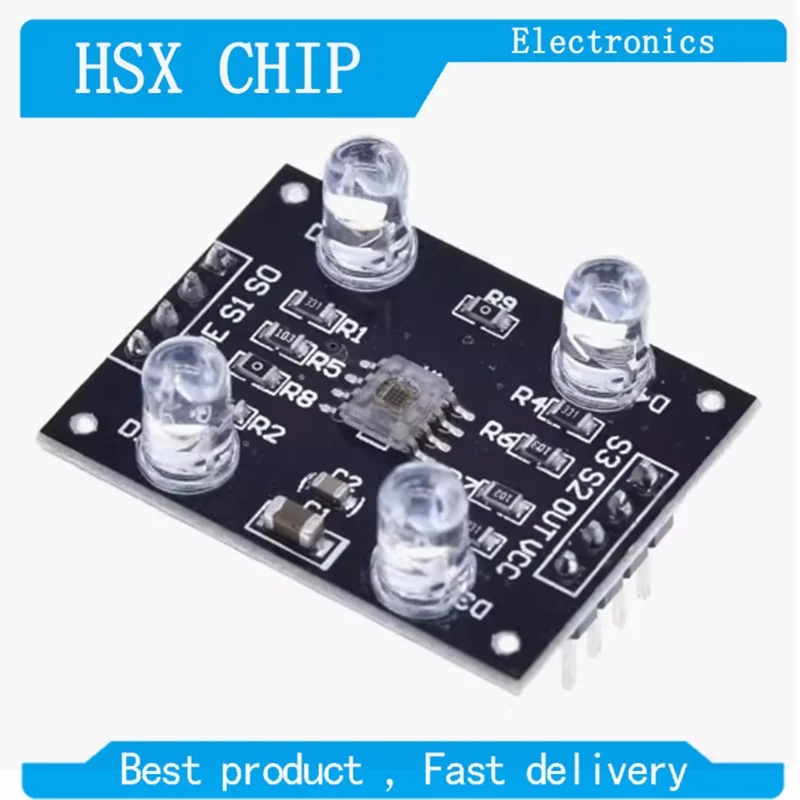 مستشعر التعرف على الألوان TCS230 TCS3200 وحدة استشعار الألوان لاردوينو