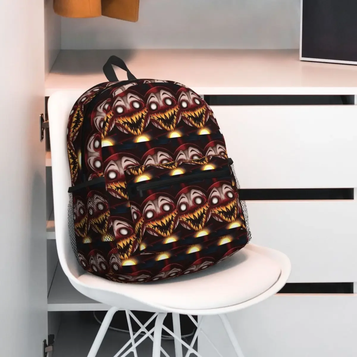 

Horror Game Choo-Choo Charles Student Backpack School Bag Hiking Travel Daypack for Boys Girls Fashion Bookbag Shoulder Bags