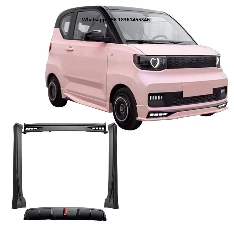 

For Front Lip Rear Lip Side Skirts ABS Plastic Car Bumper Car Bodykit Auto Parts Diffuser