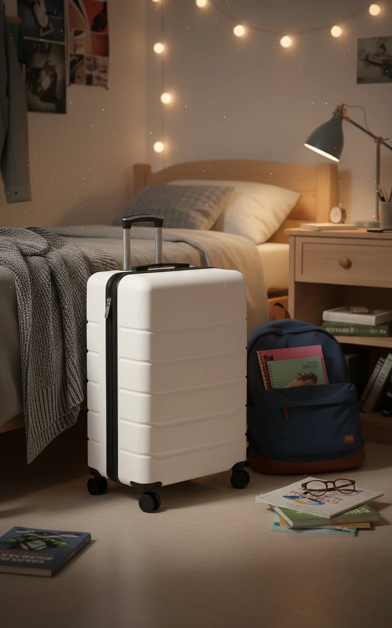 20 Inch Hard Shell ABS Carry On Luggage, Lightweight Spinner Suitcase with TSA Lock, Durable Design for Daily Travel