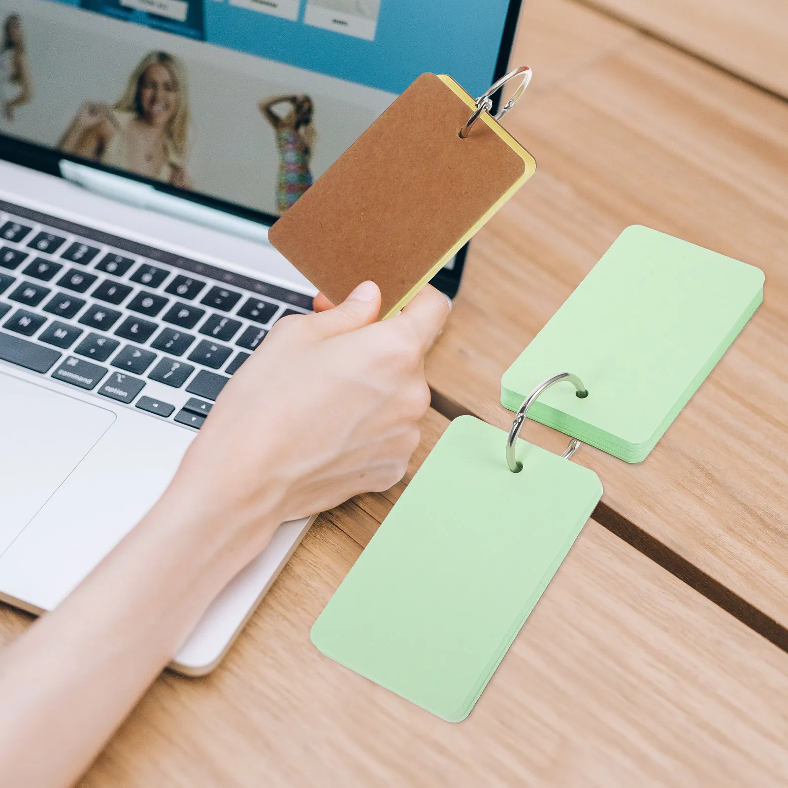 

Blank Paper Memo Cards Small Index Note Cards for Studying Learning Flashcards Vocabulary Practice DIY Notes Portable