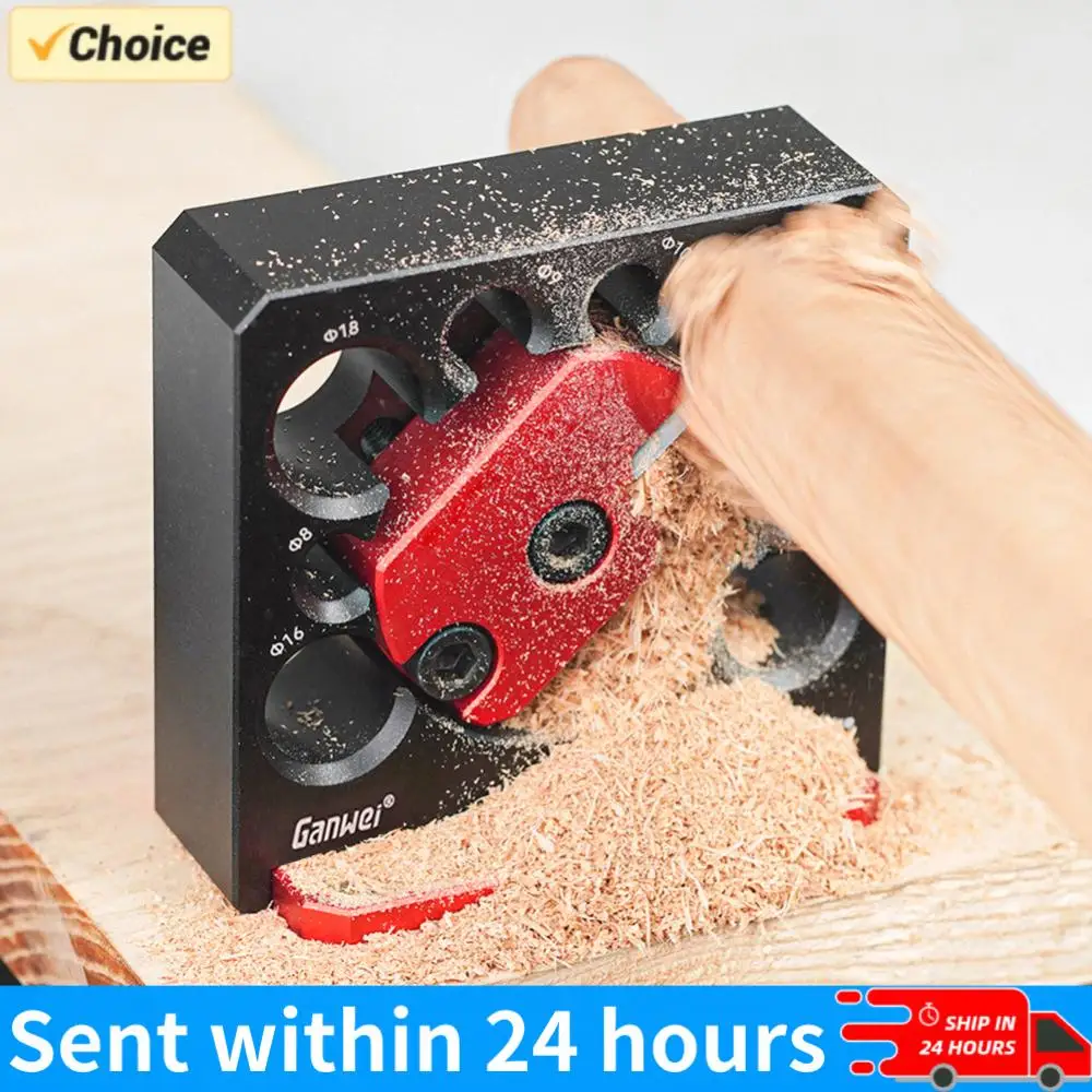 

Adjustable Milling Dowel Round Rod Auxiliary Tool Metric 8mm-20mm Round Bar Round Tenon Making Tool Doweling Jig for Woodworking