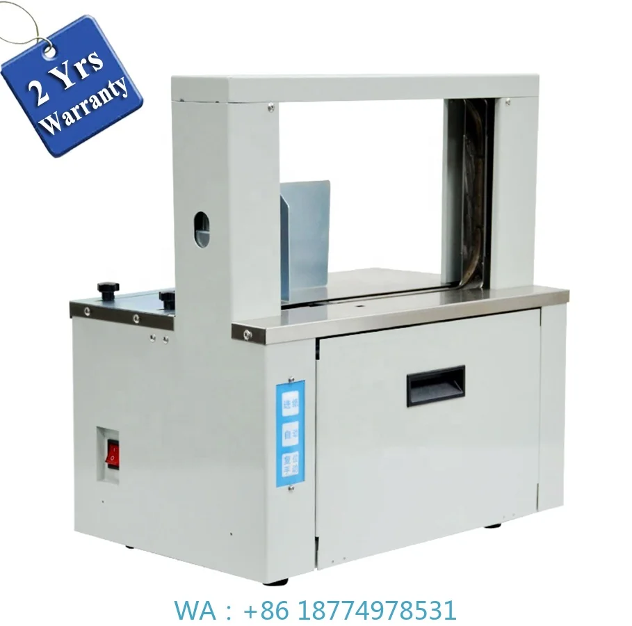 Banknote Money Currency Supermarket Vegetable UT011 Table Top Hotmelt Opp Paper Tape Bundle Strapping Binding Machine for