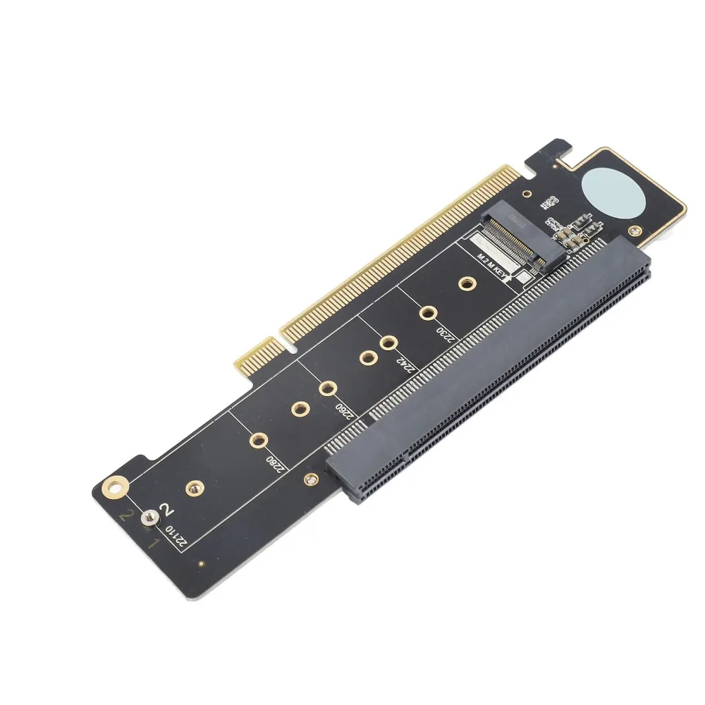 

Портативная практичная карта расширения PCIe X16 Plug and Play, адаптер PCIe 4.0 X16, карта расширения PCIe 4.0 X16 на X8 X4 X4 Split