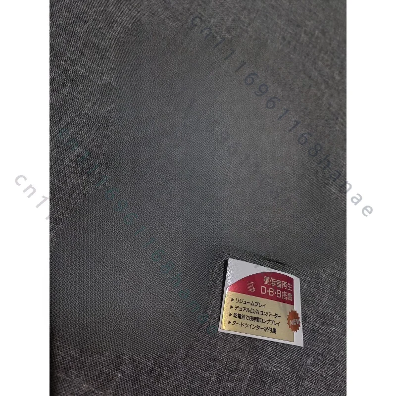 Handmade Housing Sticker For Sony D-22 CD Walkman Japanese DBB & EU MEGA BASS Version DIY Reproduction Restoration Parts