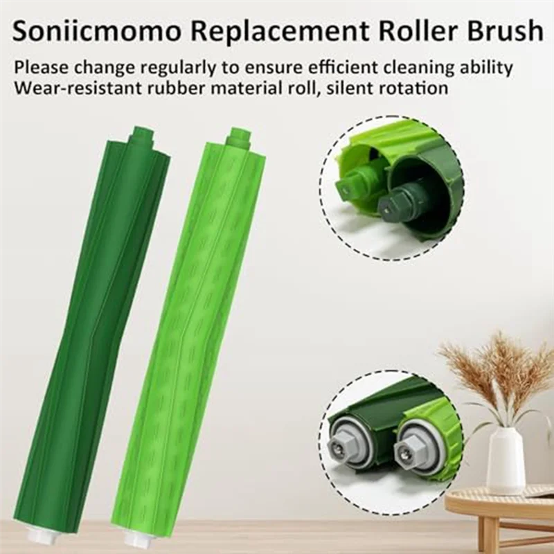 Abud-para irobot roomba i3 i3 + i4 i6 i6 + i7 i7 + i8 i8 +/plus e5 e6 e7 i, e & j série aspirador de pó principal escova lateral filtros hepa