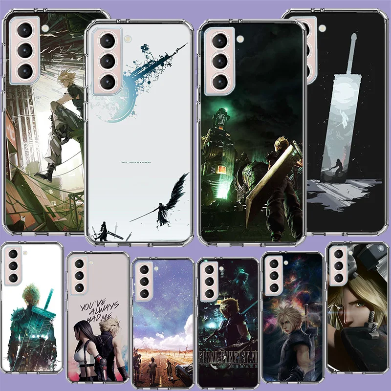 Final Fantasy VII Phone Case For Samsung A04 A04S A15 A25 A35 A55 A05S Note 20 Ultra 10 Lite 9 8 M51 M32 M30S M21 M31 M52 M12