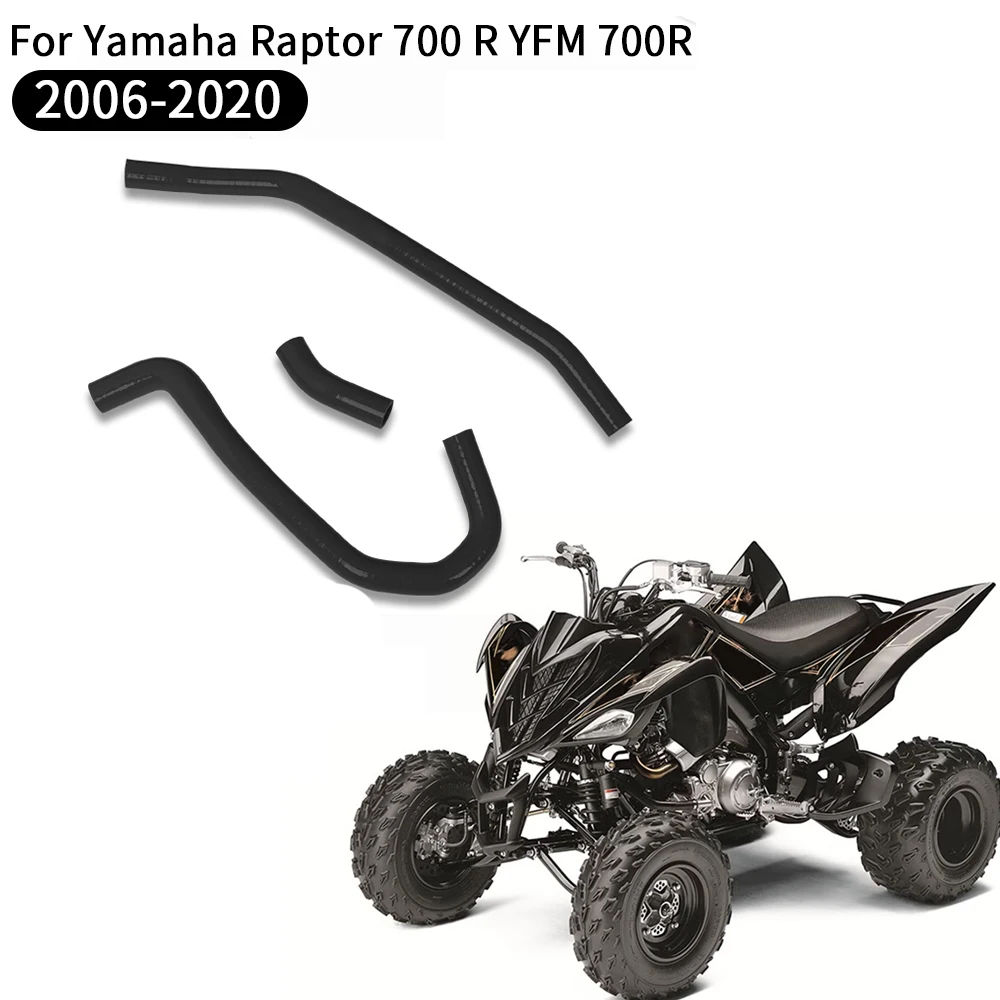 

For Yamaha Raptor 700 R YFM 700R 2006-2020 2012 2013 2014 2015 2016 2017 2018 2019 ATV Silicone Radiator Coolant Hose Pipe Kit