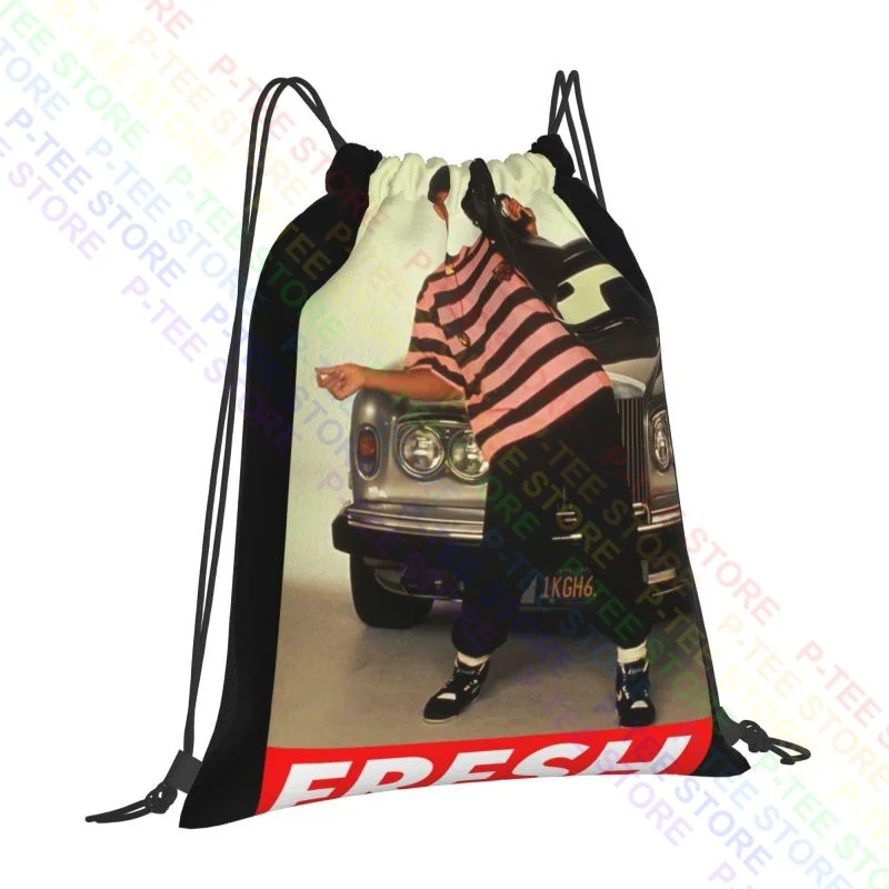 Fresh Prince Bel Air Will Smith Trill Indie Swagg Drawstring Bags Gym Bag Travel Schoolbag Lightweight Multi-function