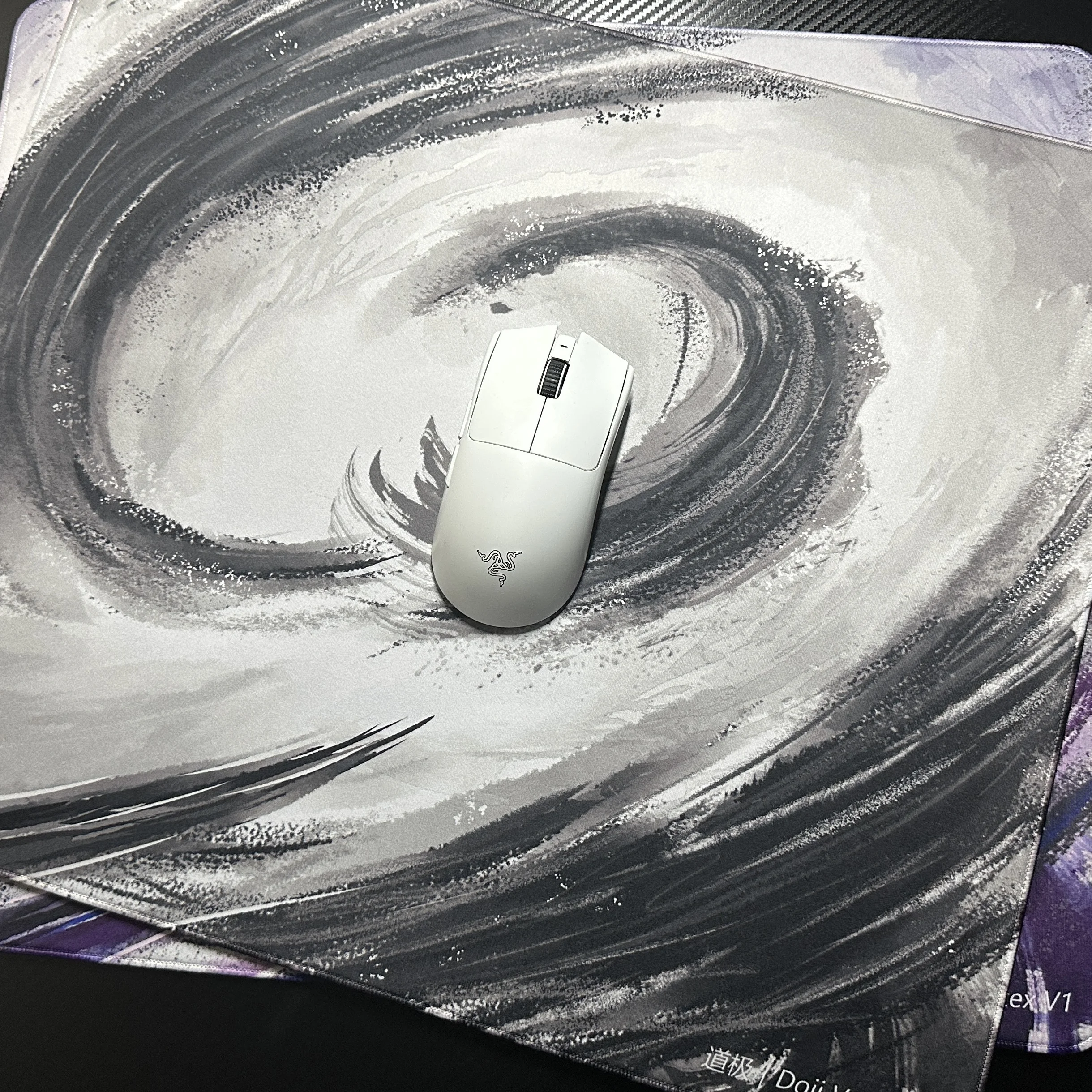 Doji Vortex V1 Mousepad Control 490x420x4mm Poron Mousepad for Paw3395 Paw3950 Esports Mouse Gaming Mouse Pad Pc Accessories Cs