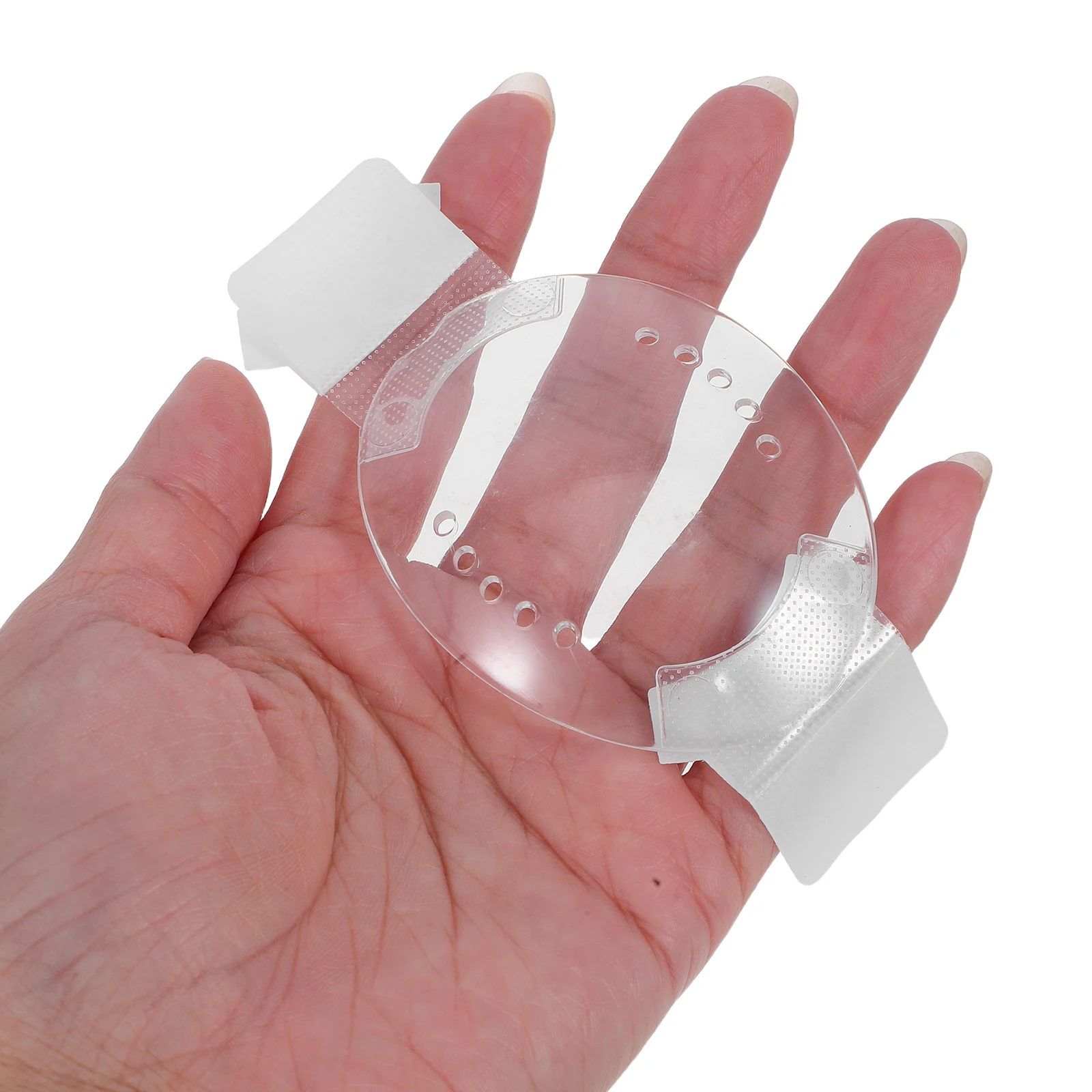 

4pcs Ophthalmic Surgical Shield Transparent Ventilated Protector for Kids Adults Anti-collision Adhesive Patch for Printing