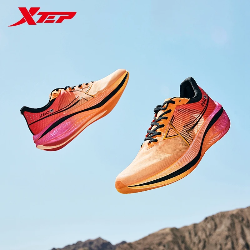 Xtep 260X Running Shoes For Women  Summer Comfortable Cushioning Lightweight Stronger Propulsive Force Sneakers 976218110066