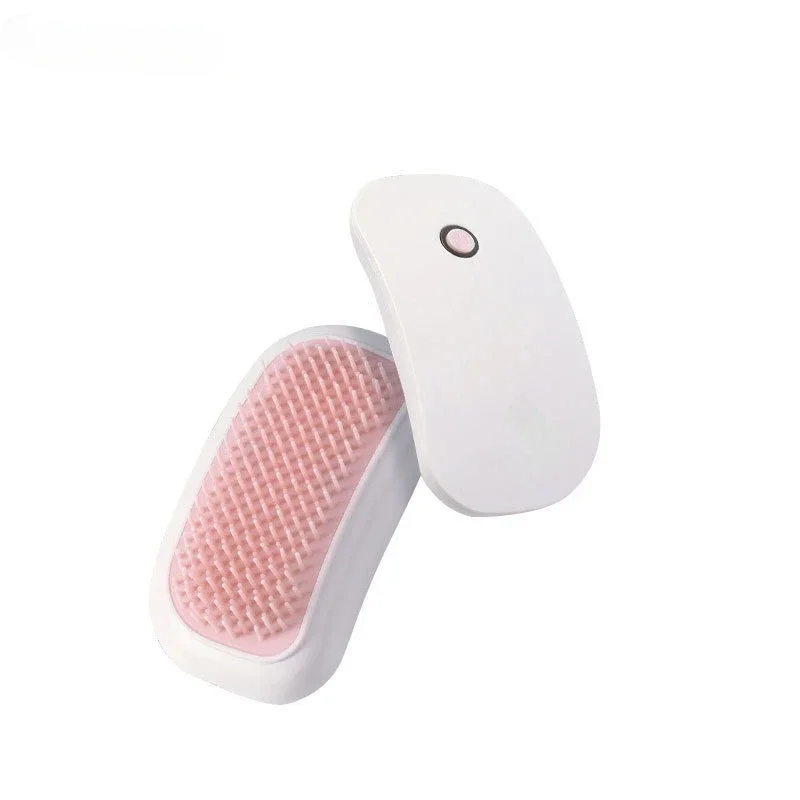 Silicone Electric Head Massage Portable Antistatic Comb Vibrating Massage Scalp Relaxation Fatigue Relief Body Relax Headmassage