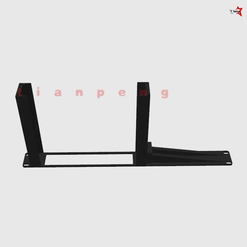 Sturdy 19‑inch rack bracket for Ubiquiti UniFi Enterprise 8 PoE holds hardware with breathable airflow and tidy inner storage