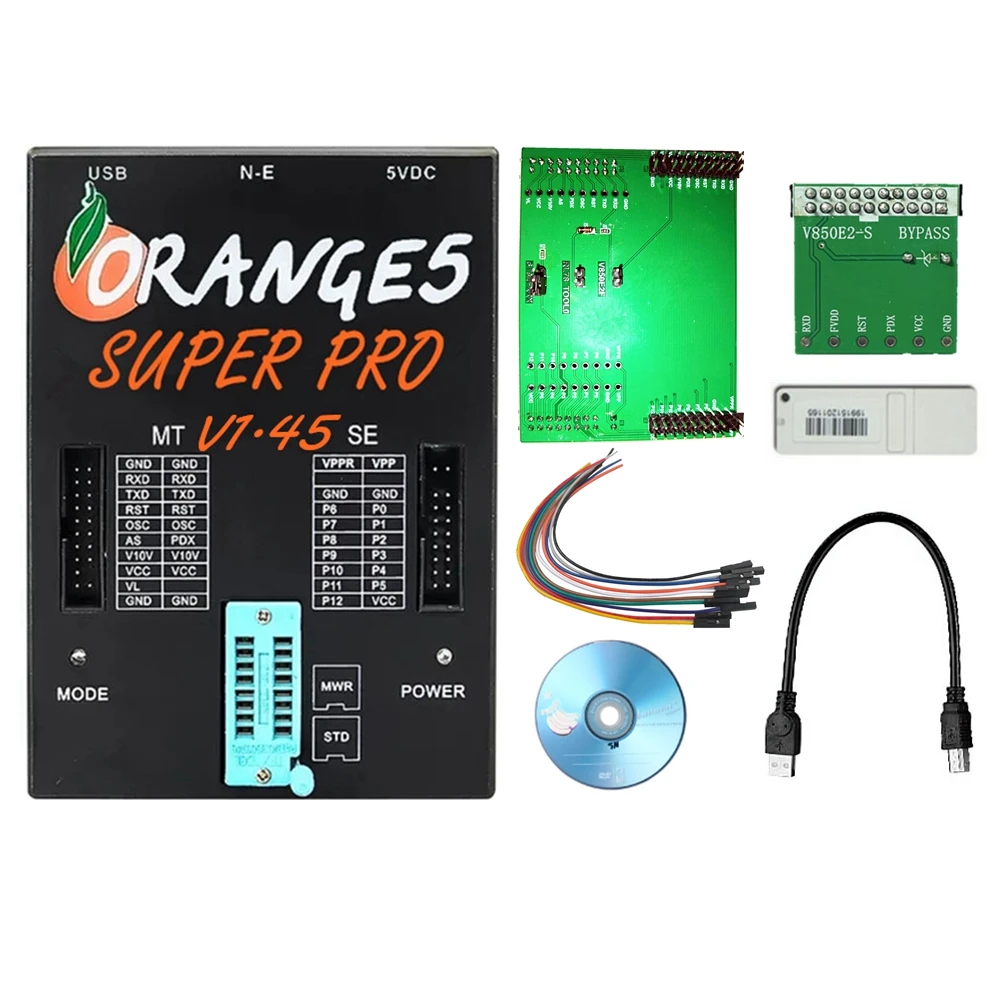 Picture 7: Latest V1.45 Full License Orange5 Lowest Price Programmer OEM orange5 With Full Adapter orange5 programmer High Quality