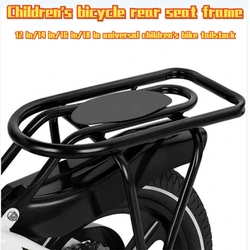 Children's Bicycle Rear Seat Frame Passenger Seat 12 in/14 in/16 in/18 in Universal Children's Bicycle Tail Rack