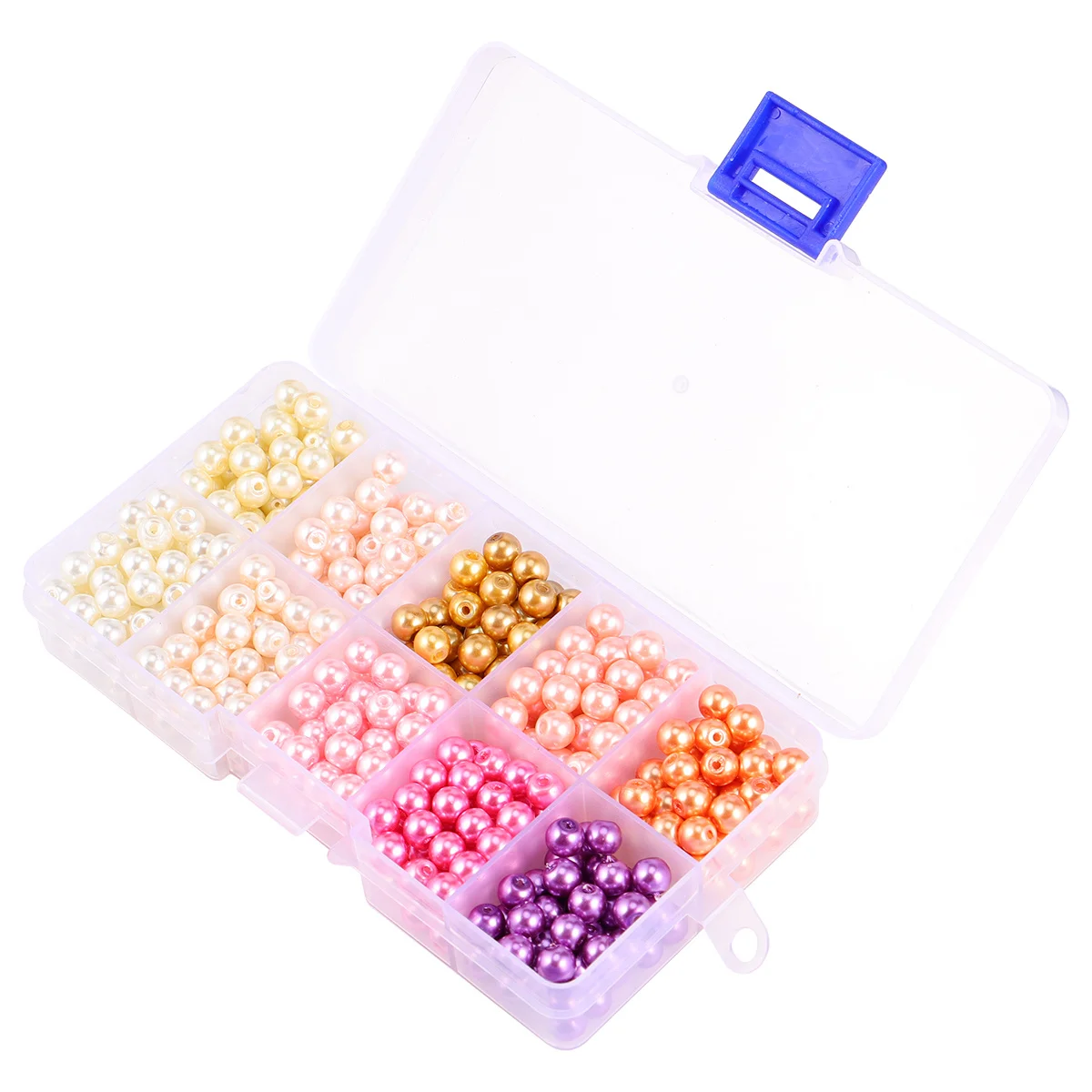 

6Mm Loose Glass Pink Mini For Diy Jewelry Craft Bracelet Keyring Home Decoration Beads Accessory Glass Pearl Beads Crafts