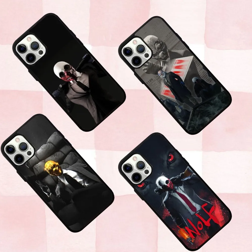 

Game P-PayDay 3 Phone Case For IPhone 16,se4,15,Pro,Max,Case 14,Plus,13,12,11 Magesafe Magnetic Wireless Charge Cover