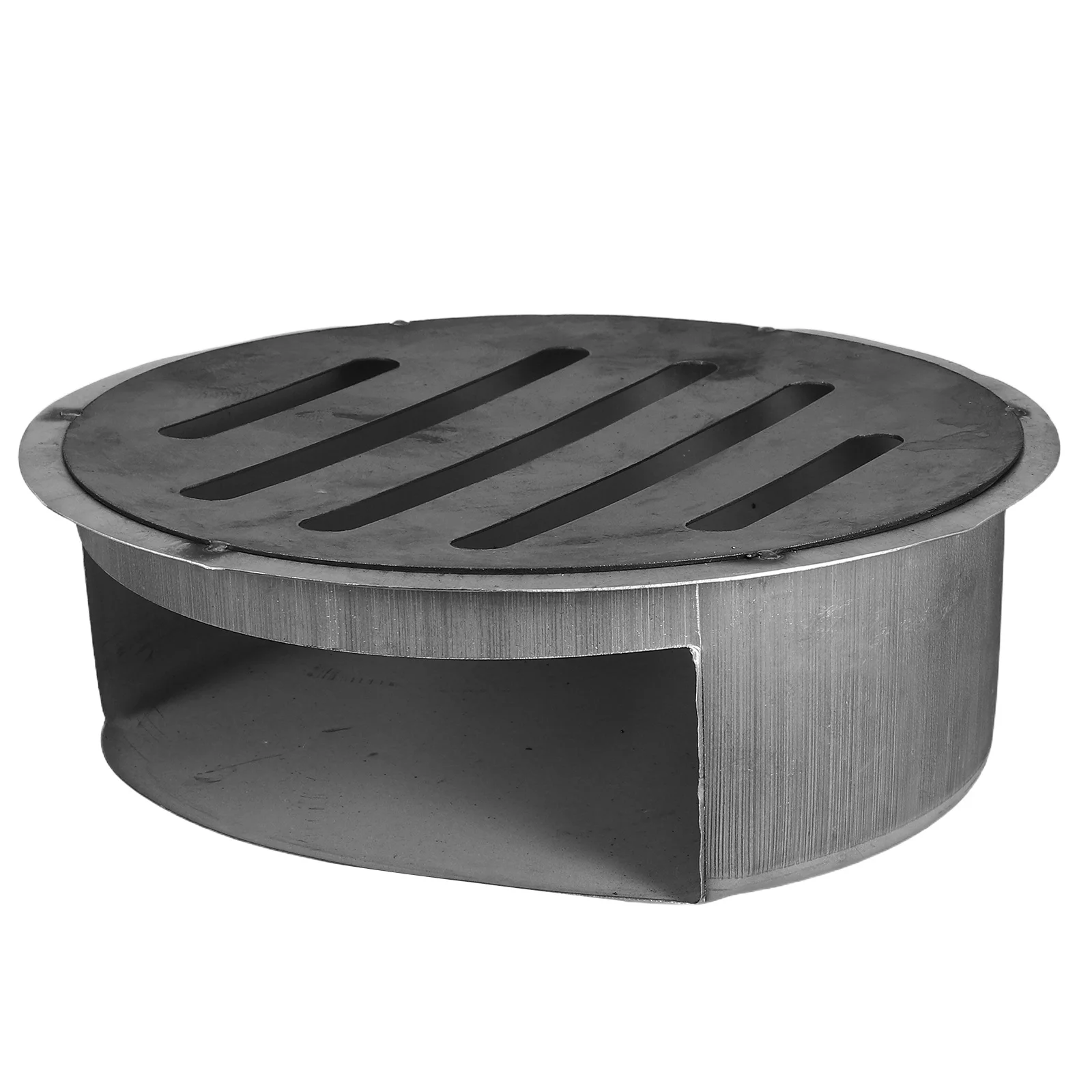 

Wood Stove Box Fire Pit Tray Metal Fireplace Grate Efficient Collection Round Body Mesh Easy Cleaning Outdoor Cooking Barbecue