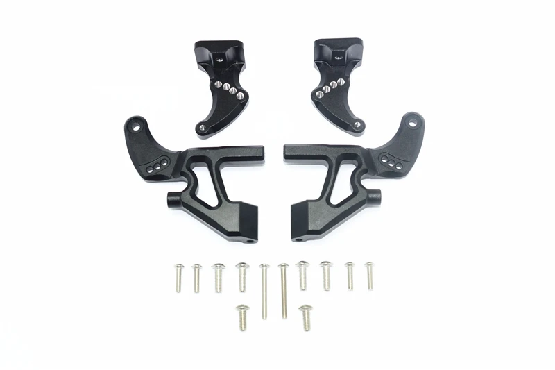 GPM-Support d'aile arrière en aluminium, ensemble complet pour TRAXXAS 1/10 E-Revo Vxl, sans balais