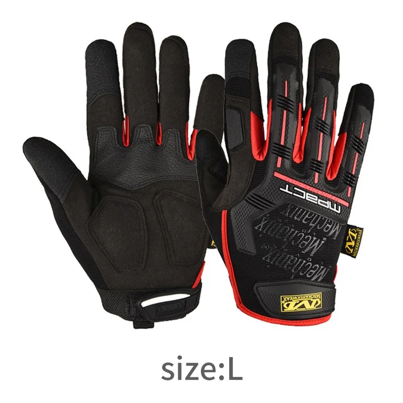 Outdoor Sports Tactics Full Finger Gloves Cycling Fitness Non Slip Gloves Touch Screen Non Slip Gloves