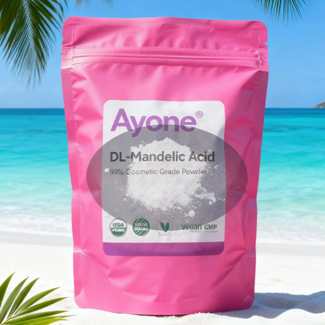 Produits ménagers (Matériaux/essences) de 50g à 1000g pour la fabrication de savon/épices, Acide Dl-mandelique à 99%, Livraison gratuite