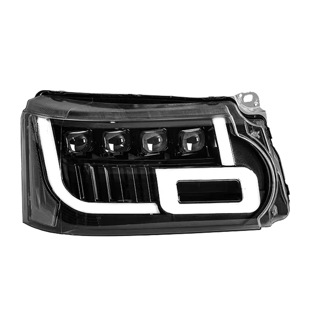 

Для Land Rover Range Rover Executive 2005-2012: Обновленные светодиодные фары в сборе, передние автомобильные фонари с 4 линзами-проекторами, аксессуары