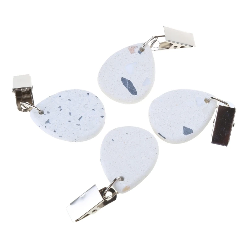 4 pièces couverture Table poids pierre fer nappes pendentifs nappe pendentif livraison directe