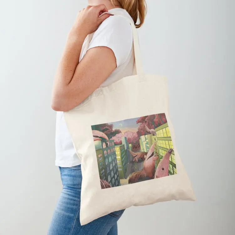 

Age of Anteaters Tote Bag Canvas bag shopping bag logo female eco folding
