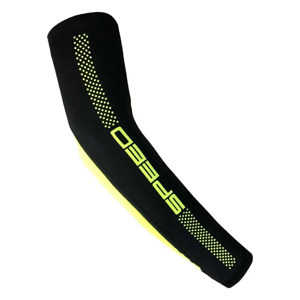 زوج واحد من أكمام التبريد الرياضية للجنسين للقيادة في الهواء الطلق، أكمام ثلجية للحماية من الأشعة فوق البنفسجية، أكمام أذرع تبريد لركوب الدراجات من الحرير الجليدي #1