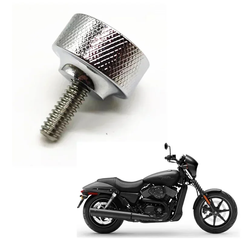 For Harley Softail Dyna Street Glide Ultra Road King Sportster Moto Parts Accessories 1/4-20 Thread Seat Bolt