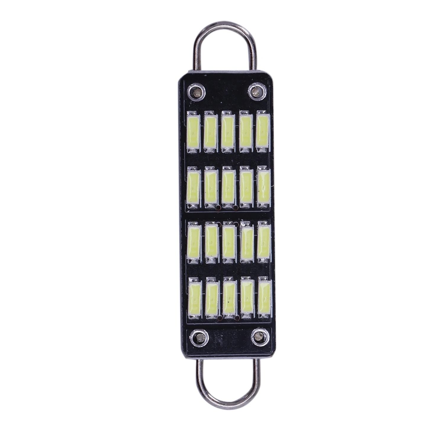 

Светодиодная лампа A85E-Bulb 44 мм, ярко-белая, 20 SMD, жесткая петля 1,73 дюйма, для внутреннего освещения салона, 561 562 567 564, комплект из 4 штук