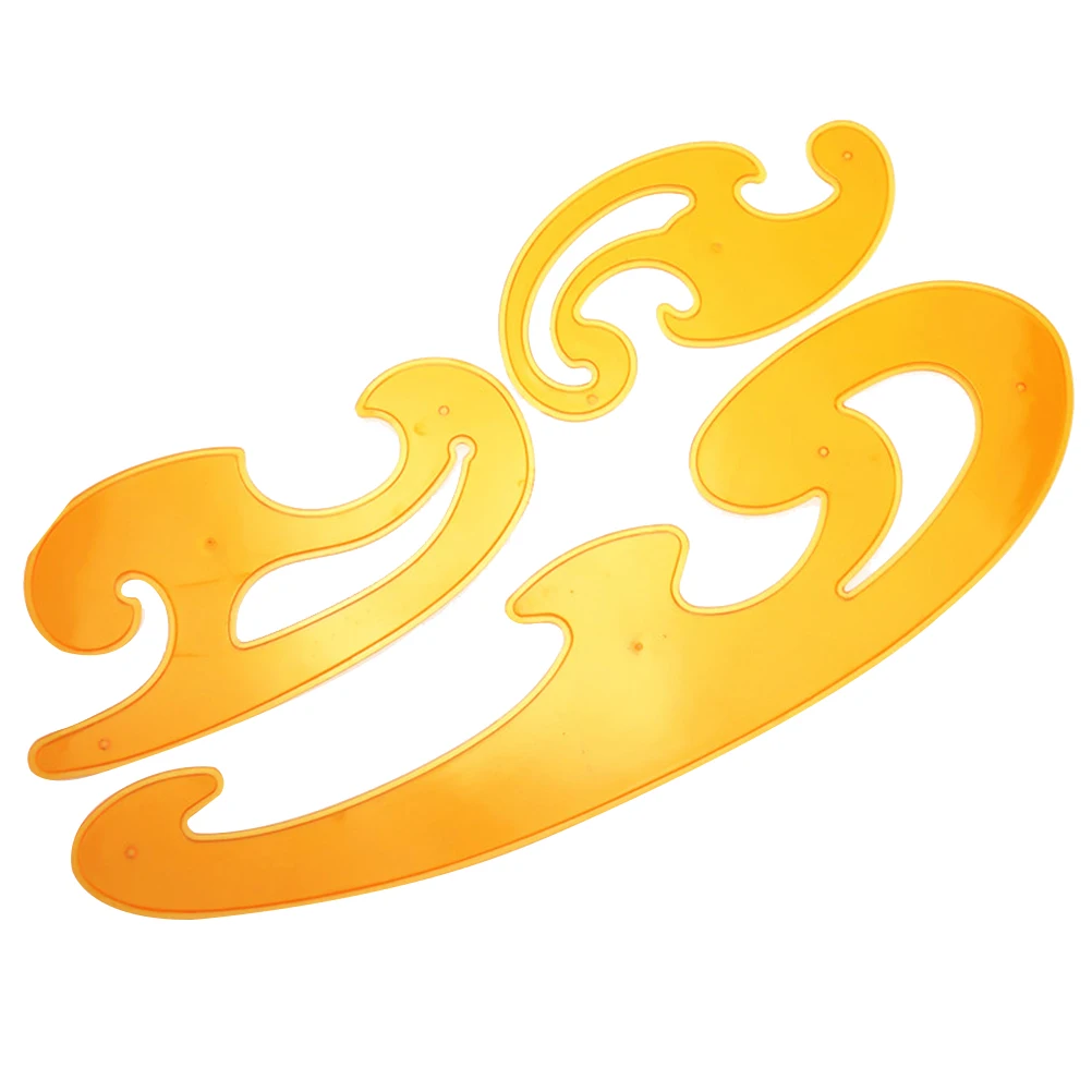 1set Curve French Ruler Template Sewing Drawing Drafting Hip Set Templates Pattern Curves Scale Tailor Dressmaking Armhole Tool