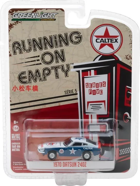 

1: 64 Running in empty series 5-1970 Datsun 240Z Caltex Collection of car models