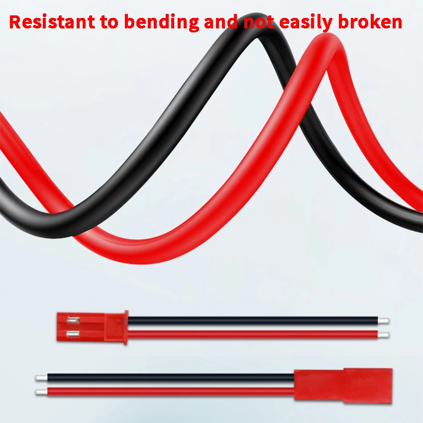 5 أزواج الذكور والإناث موصل JST كابل توصيل لتقوم بها بنفسك 2 دبوس موصلات محطات 10 قطعة 150 مللي متر