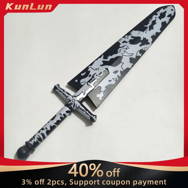 

101 CM Five-Leaf Clover Game Peripherals Yasta's Sword of Severing Magic Sword of Hosting Magic PU Weapons Model Gifts Boy Toy