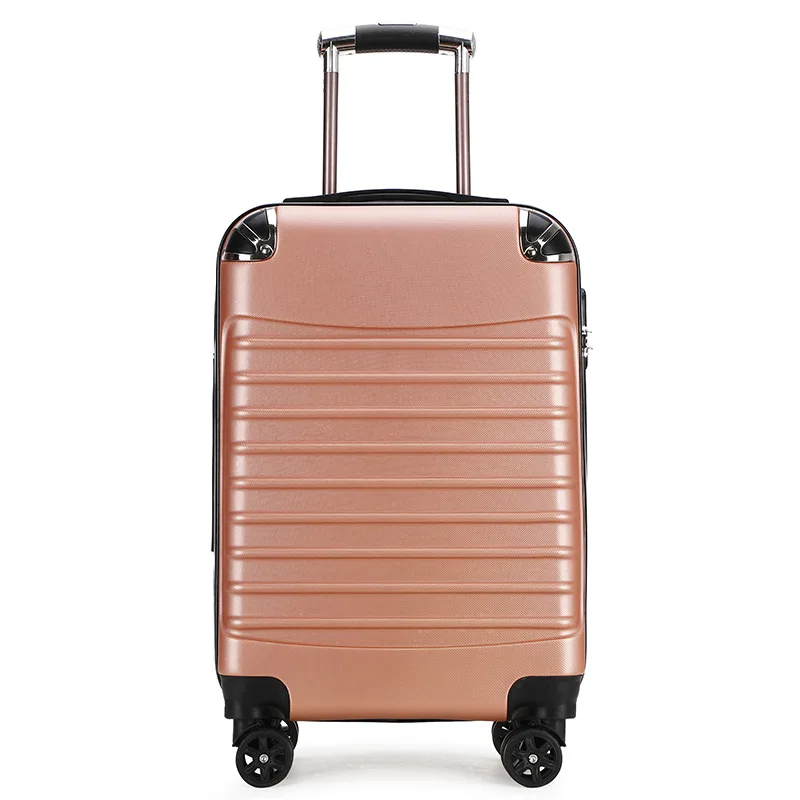 (88) Customized Fashionable Trolley Case with Universal Wheels and Abs Zipper Boarding Case