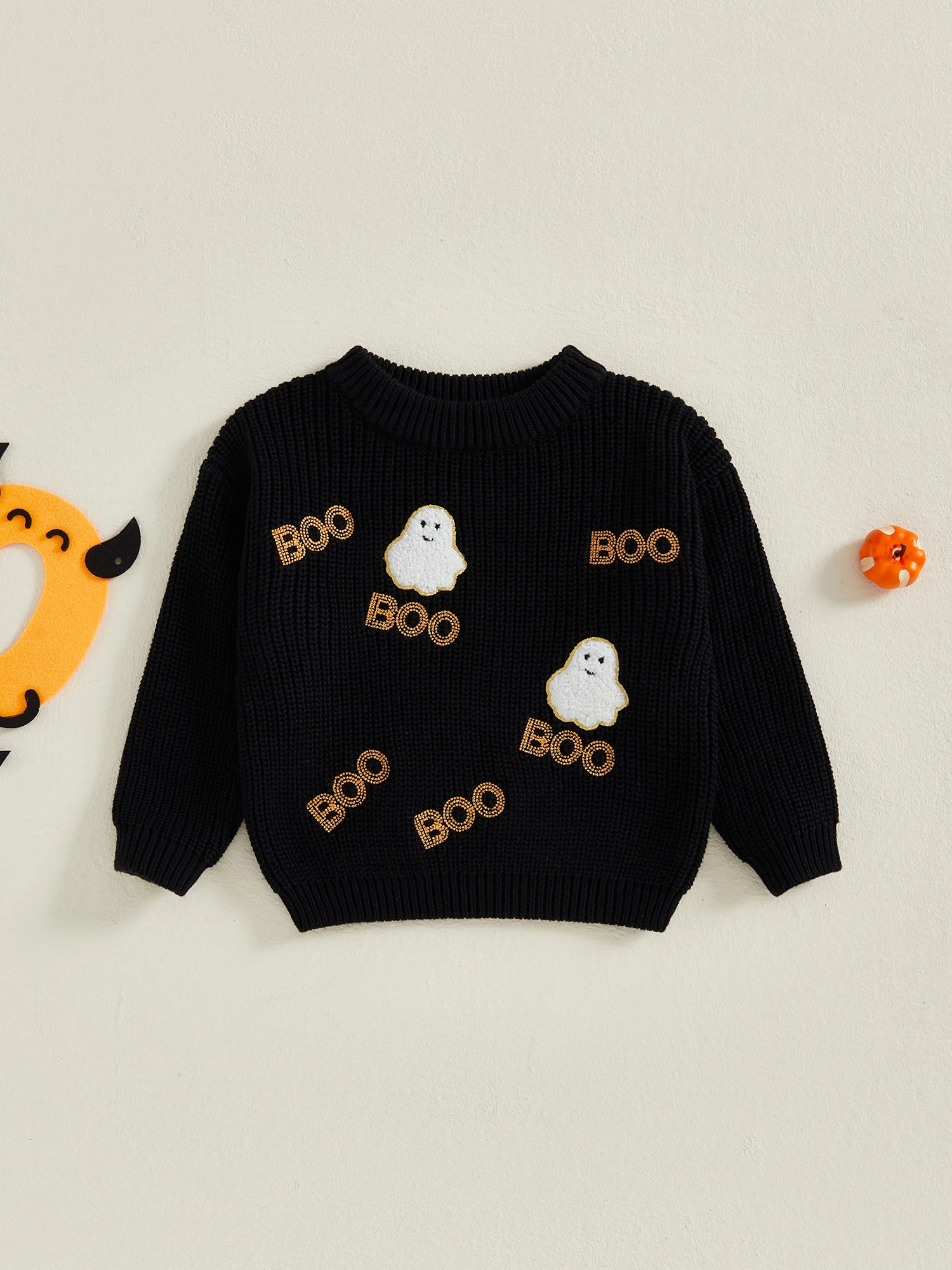 

Рождественский свитер для малышей, уютный вязаный пуловер с оленями, джемпер для маленьких мальчиков и девочек, рождественская зимняя теплая одежда, наряд