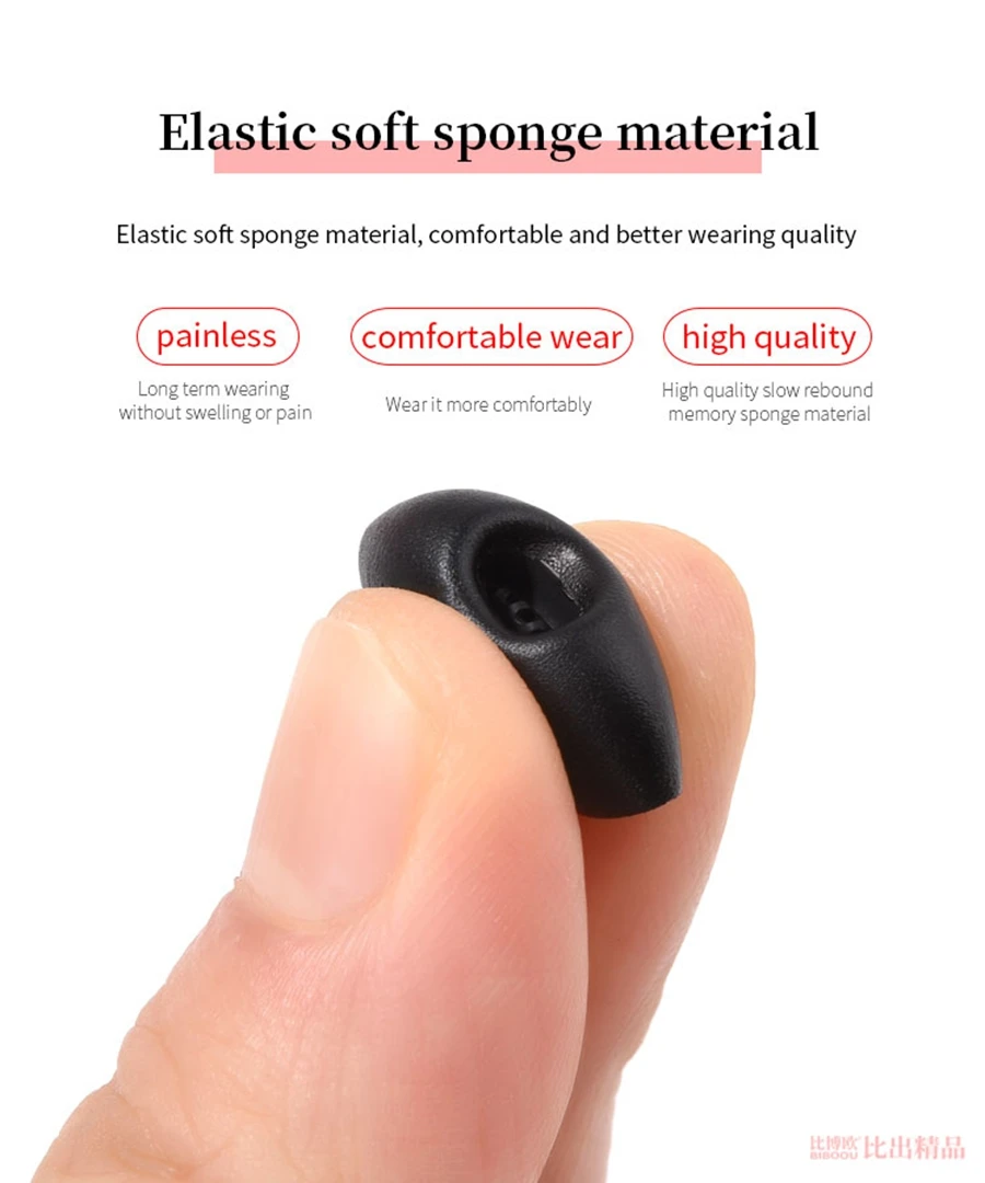 4Pcs Ear Tips for Freebuds Pro5/4/3/2 True Wireless Earbuds Eartips Freebuds Pro 5 4 3 2 TWS Memory Foam Tips Anti-drop