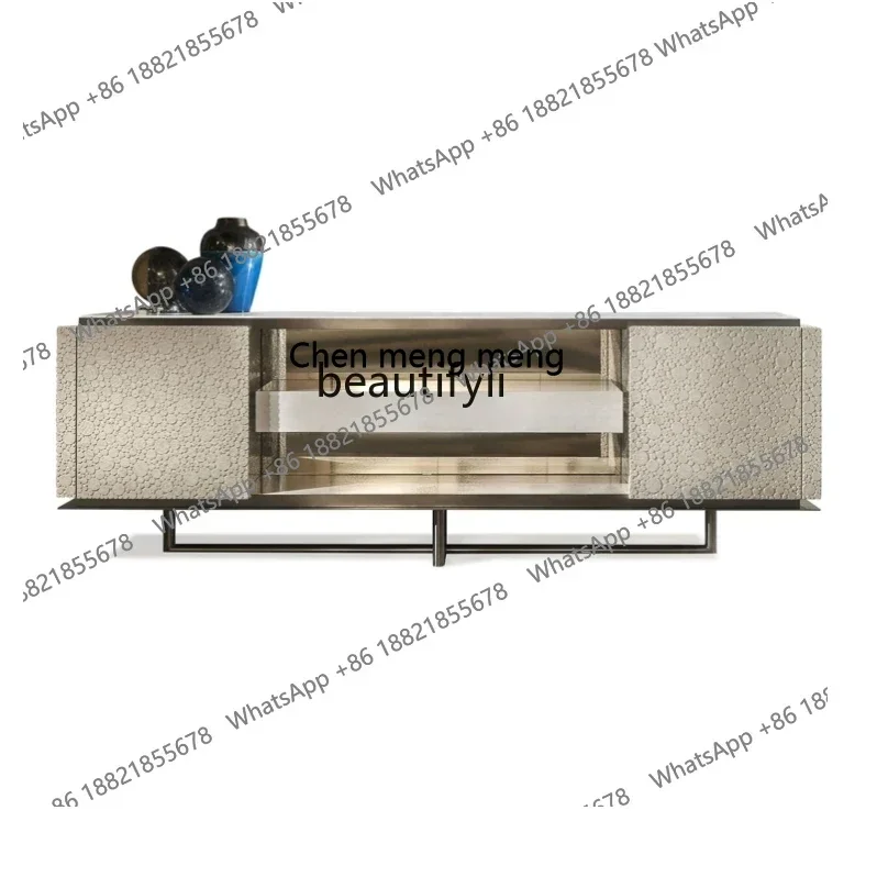 

xzModern Italian minimalist dining side, modern, home furniture locker villa