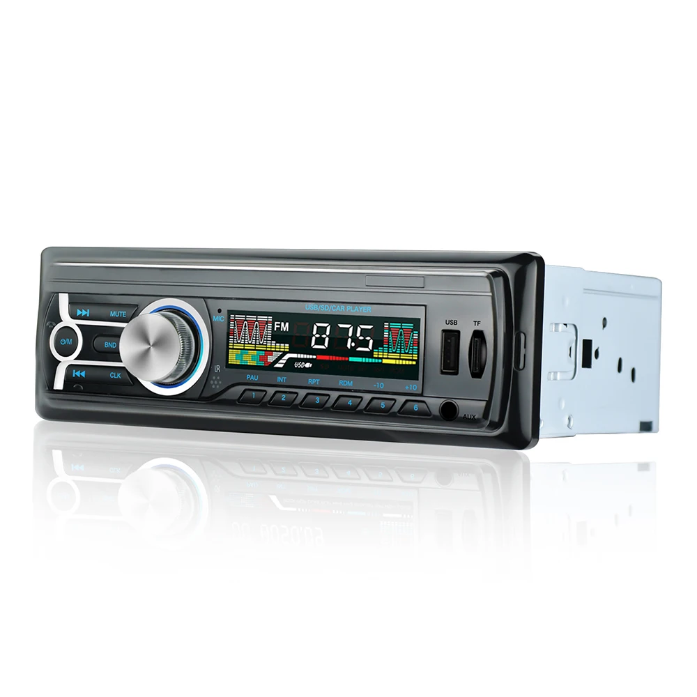 Car MP3 Player Car Radio 1 DIN USB Fast Charge Bluetooth Handsfree Digital Media Player 4X25W FM Radio Supports IOS and Android