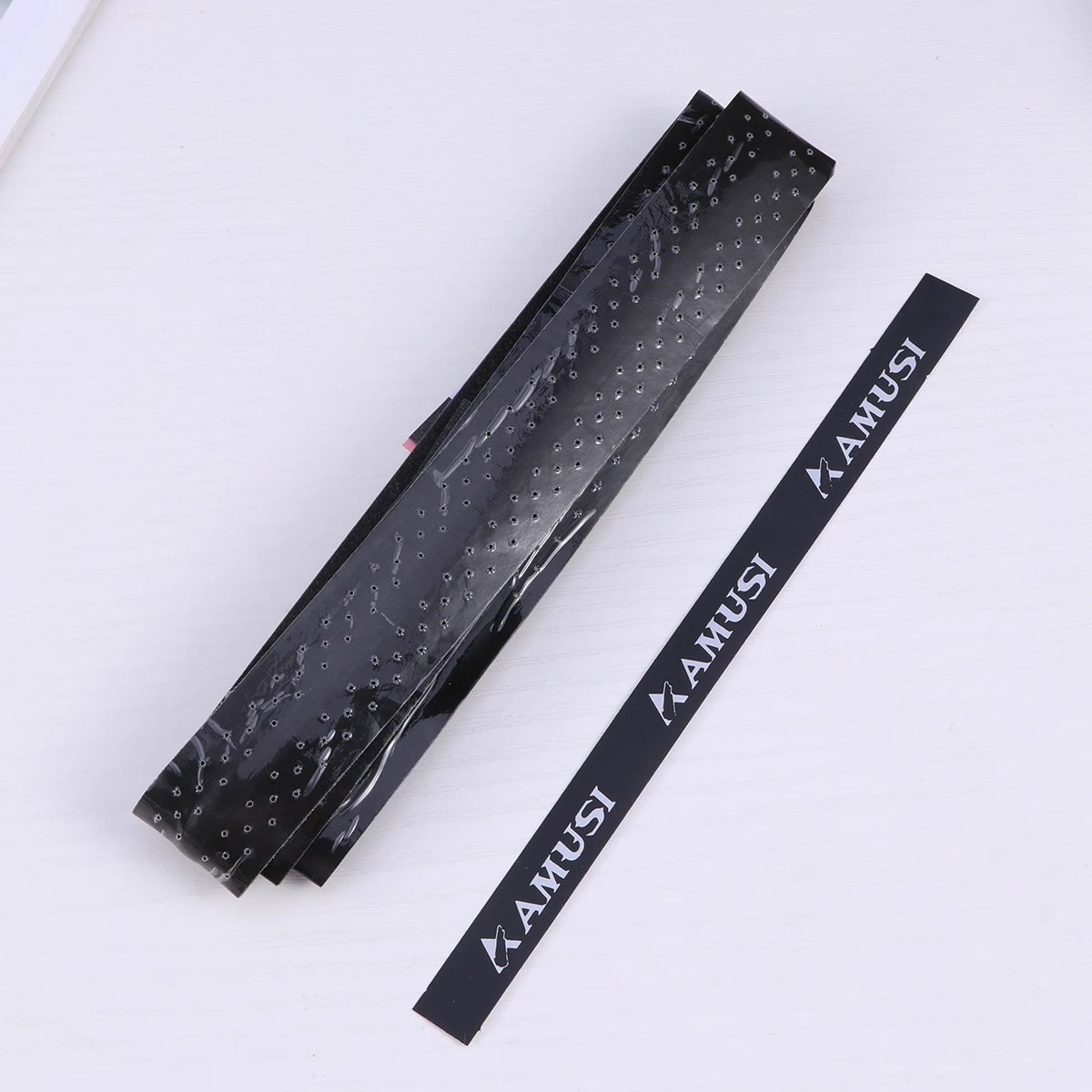 4 قطع من عصابة الرأس القابلة للتنفس، جل السمك، عارضة مطاطية، مضادة للانزلاق، كرة الريشة السميكة