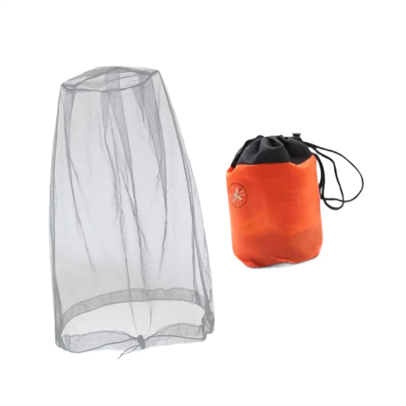 Head Net with Storage Bag, Net for Travel, Hiking, for Men And Women