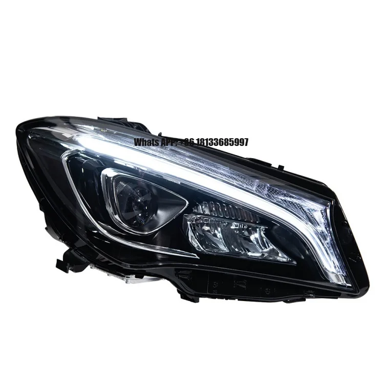

Veidt 2014-2020 for CLA W117 Series Modified Sequential Turn Signal LED Bi-Xenon Projector Headlight Assembly