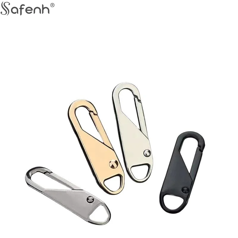4/8 PCS Zipper Slider Puller Detachable Instant Repair Kit DIY Sewing Replacement Clothing Luggage Purses Universal Zipper