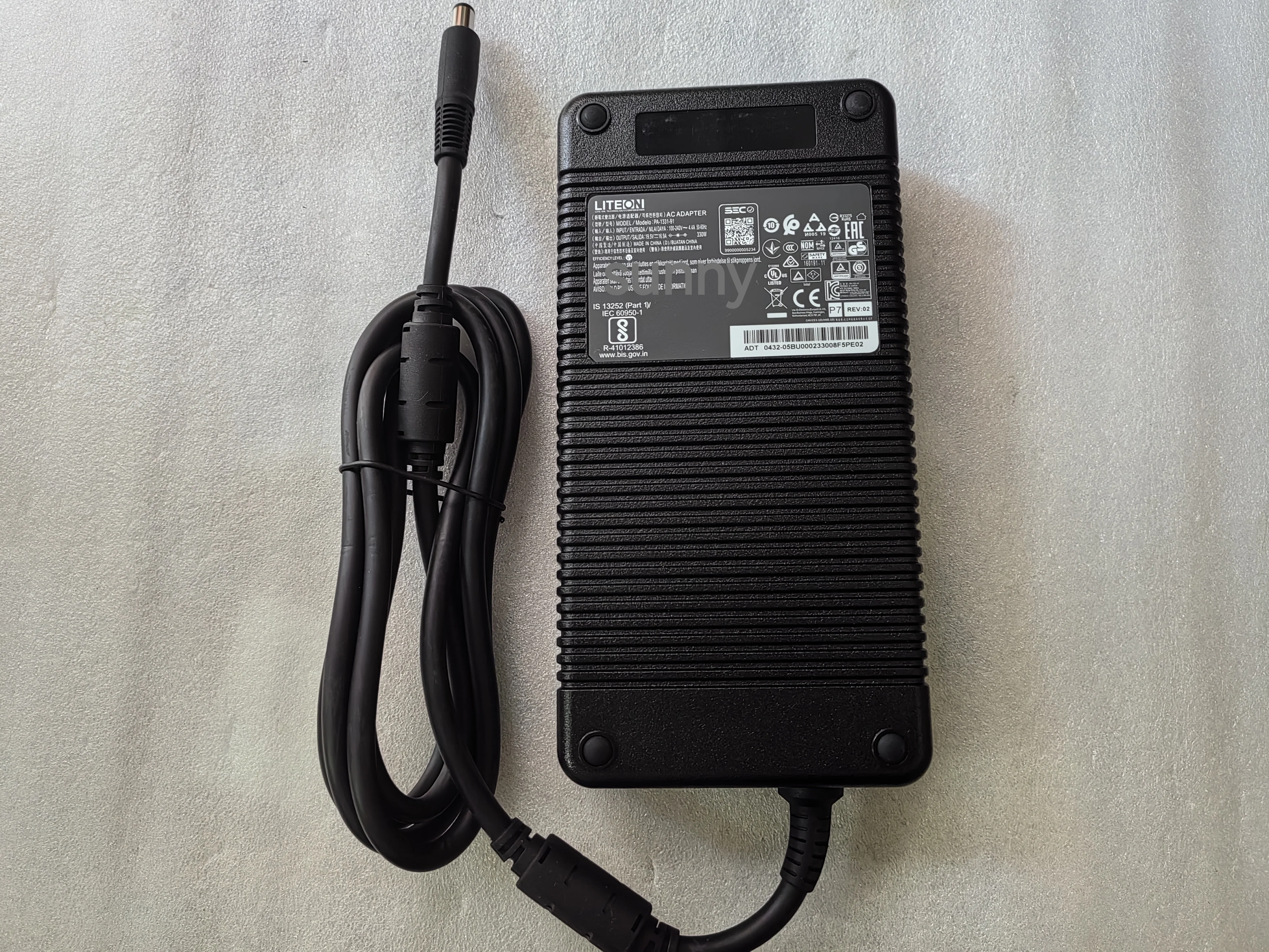 OEM 330W LITEON 19.5V 16.9A PA-1331-91 7.4mm AC Adapter 160191-11 For Intel NUC12SNKi72/NUC12SNKi73 P7 REV:02 KTL SU10462-16003