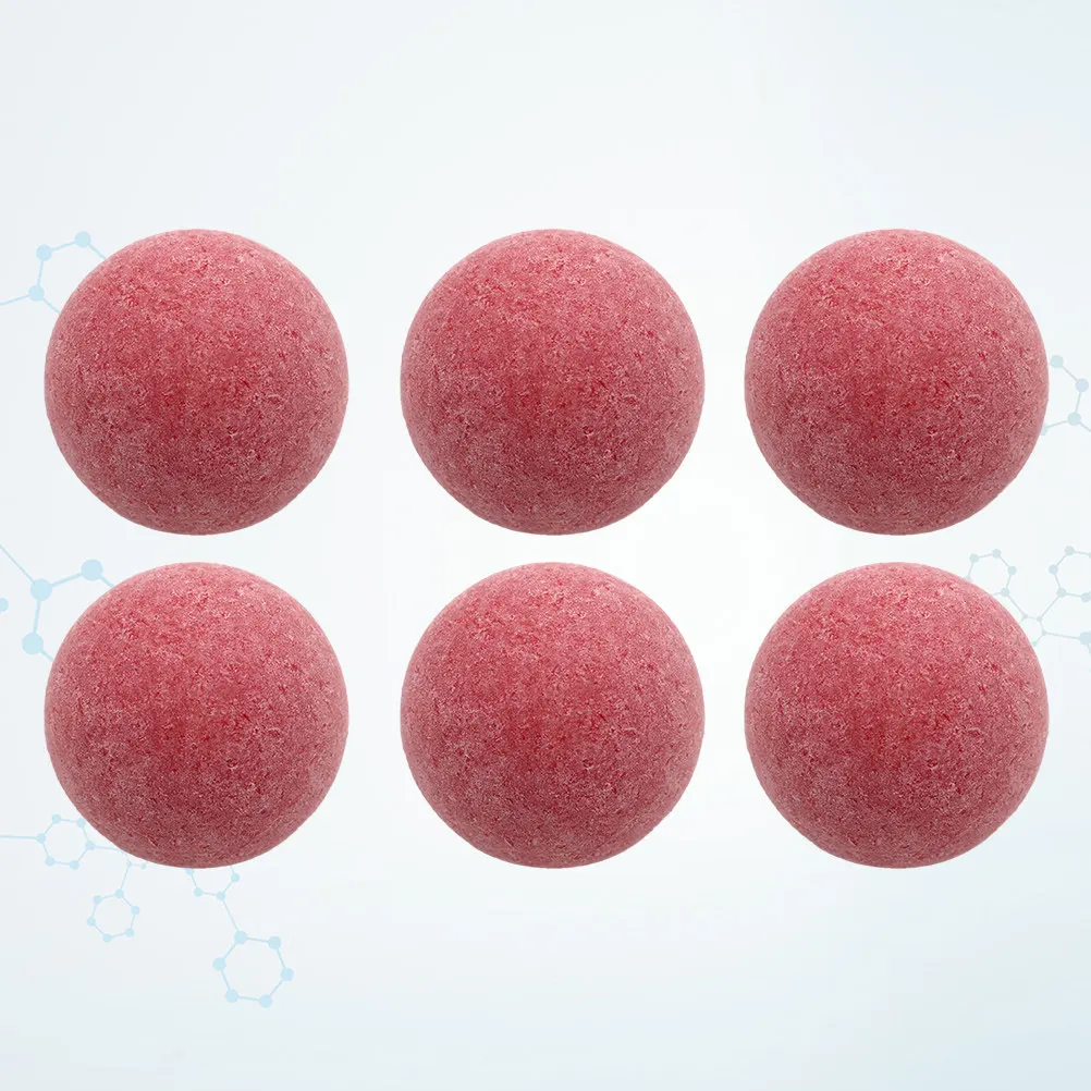 

6Pcs Table Football Plastic Matte Replacement Balls Soccer Style Indoor Sports Accessories Foosball Table Accessories