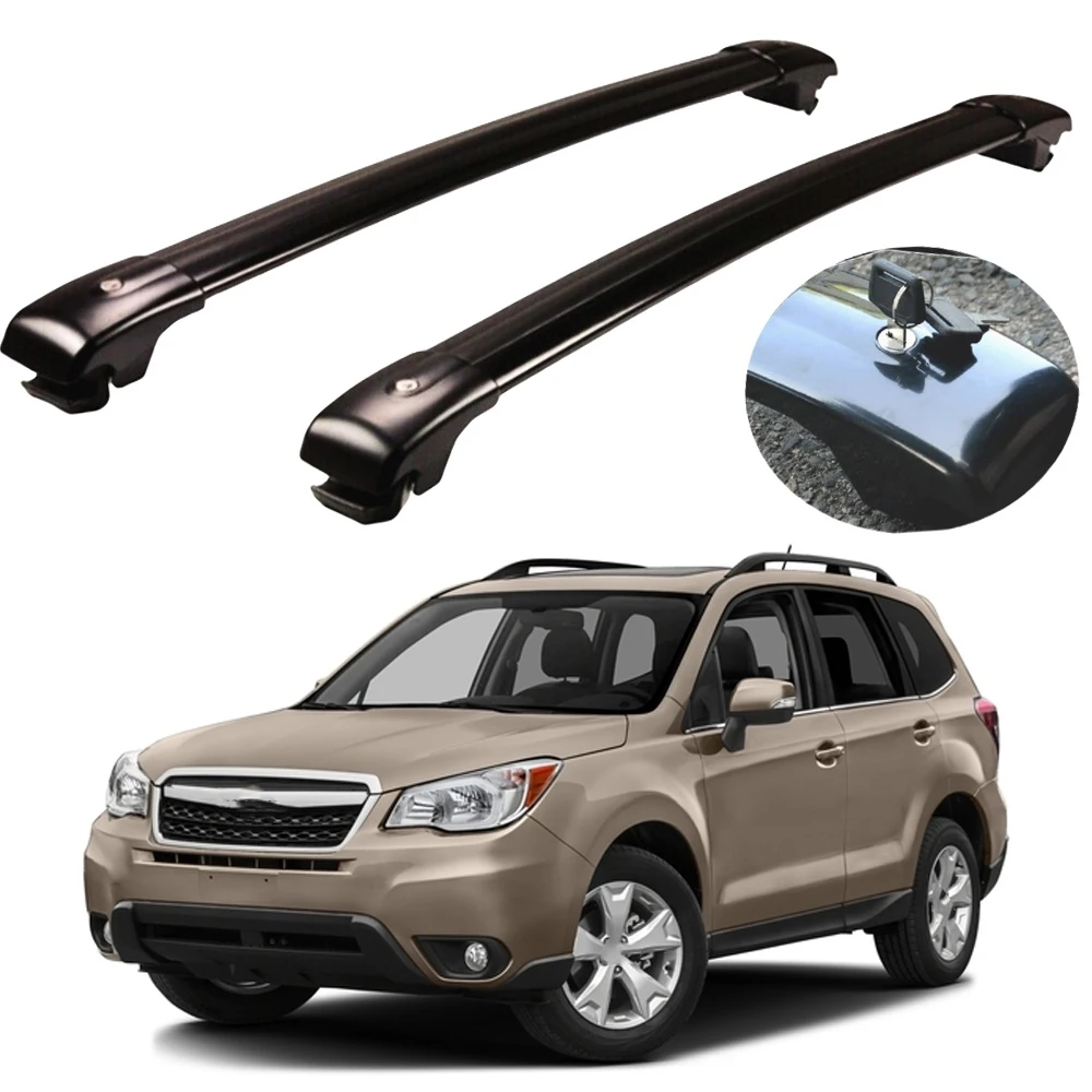 

VULIXYUAN 2PCs Crossbars Cross bars Roof Racks Fits for Subaru forester 2014-2018 with roof rails